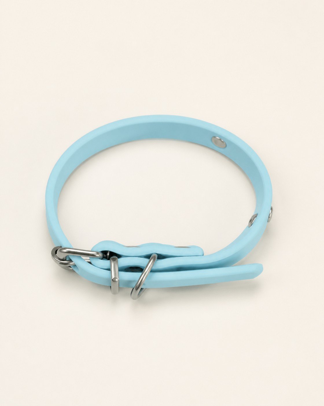 Light blue Pawova dog collar